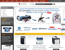 Tablet Screenshot of dprinter.com.br